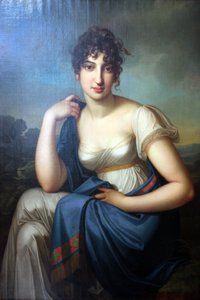 Amalie Beer portréja (1767-1854) alkotó: Johann Karl Heinrich Kretschmar