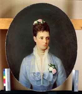 Maria Fjodorovna orosz császárnő (1847-1928) portréja