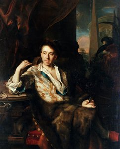 Karel Bruni miniatűr portréja