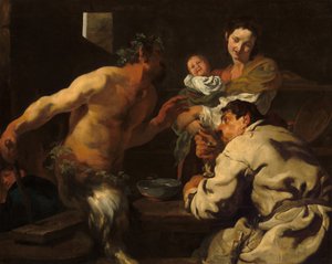 A szatír és a paraszt, esetleg c. 16231626.