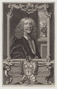 Peder Reedtz, dán politikus és nagykövet (metszet)