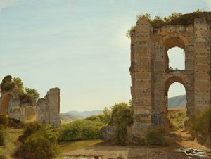 Rom Róma mellett, 1796 körül (olaj, papír, vászon)