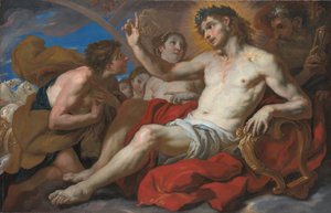 Apollo engedélyt ad Phaetonnak a Nap szekerének vezetésére, 169095.