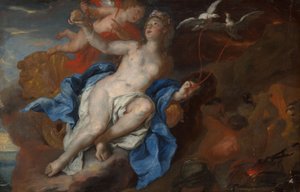 Vénusz és Ámor a Vulkán kovácsművében, 1690-1695 körül (olaj, vászon)
