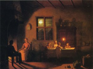 Este otthon, 1867 alkotó: Johann Mongels Culverhouse