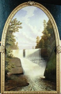 Trenton vízesés, West Canada Creek, New York alkotó: Johann Mongels Culverhouse