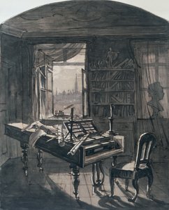 Beethovens szoba halálakor, 1827