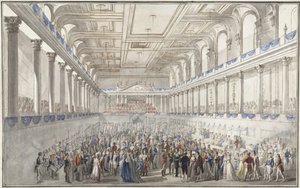 Redoute paré a bécsi kongresszus idején 1814. október 9-én, c. 1815