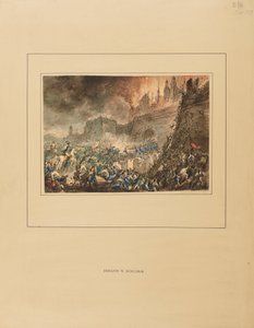 A francia hadsereg 1809-ben megrohamozta Bécset a Stubentornál