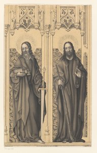 Szent Máté és Jakab Művek a Boisserée fivérek gyűjteményéből (sorozat címe) Galerie des Frères Boisseree (sorozat címe)