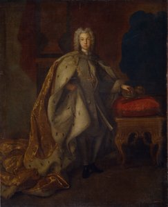 II. Péter orosz cár portréja 1715-1730, 1728 alkotó: Johann Paul Luedden
