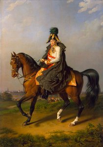 II. Ferenc római császár lovas portréja, 1768-1835, 1832.