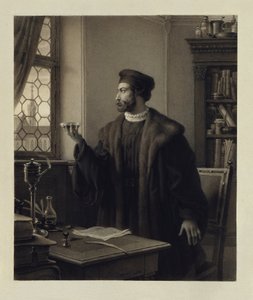 Faust a dolgozószobában alkotó: Johann Peter Krafft