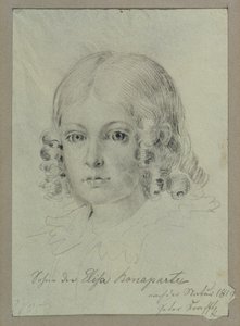 Elisa Bonaparte fia alkotó: Johann Peter Krafft