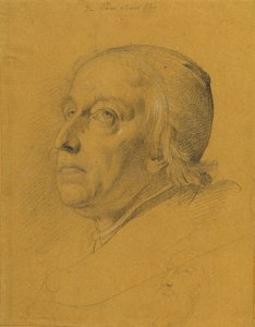 Tanulmány a "Manfred halál órájáról" alkotó: Johann Peter Krafft