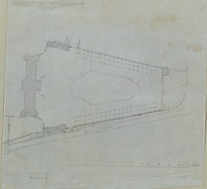 Tanulmány a Felső-Belvedere számára alkotó: Johann Peter Krafft