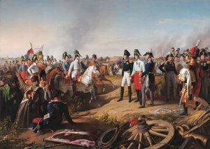 A győzelmi nyilatkozat az 1813-as lipcsei csata után alkotó: Johann Peter Krafft