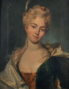 Német: Anna Veronika Gross (1684-1733) portréja.