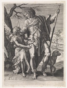Szent Rókus alkotó: Johann Sadeler (I)