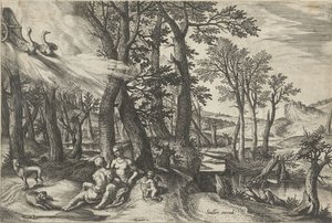 Vénusz és Adonisz alkotó: Johann Sadeler (I)