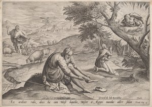 Isten megjelenése Mózesnek, 1585.