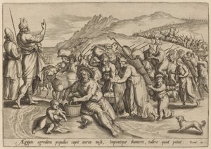 Kivonulás Egyiptomból, 1585.