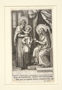 A Szent Család alkotó: Johann Sadeler I