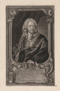 Johann Mattheson, Johann Jakob Haid (1704-67) metszete, 1744 körül (metszet)