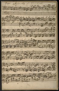 Adja hozzá MS 35021, f.14 Prelude 17 è fuga, a „Das Wohltemperierte Clavier”-ből