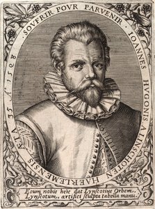 Jan Huygen van Linschoten kelet-indiai útja alkotó: Johann Theodor de Bry