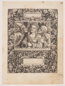 Lemez az Emblemata Nobilitati et Vulgo Scitu Digna című kötetből alkotó: Johann Theodor de Bry