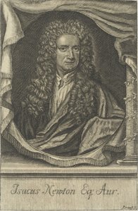 Sir Isaac Newton portréja 1642-1727, alkotó: Johann Ulrich Krauss