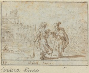 Corisca és Linco, 1640.