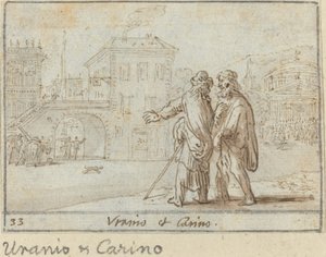 Uránio és Carino, 1640.