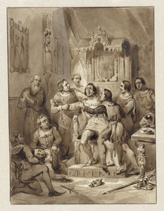 V. Vilmos gróf megőrül és meggyilkolja Gerrit van Wateringent, 1357