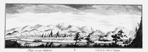 Ilimszk látképe, 1735 körül