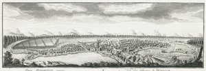 Névjanszki gyárak látképe, 1735 körül