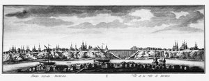 Tyumen látképe, 1735 körül
