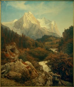 Johann Wilhelm Schirmer, A Wetterhorn