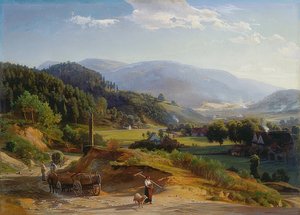 Táj kovácsolással. 1855/56