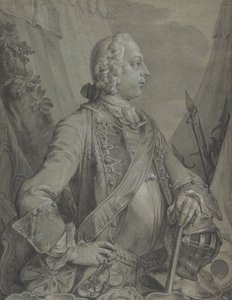 II. József császár portréja, mint katonai parancsnok, a 18. század eleje-közepe.
