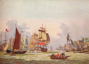A Temze Limehouse-ban, 1780