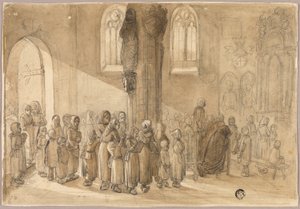 Elsőáldozó alkotó: Johannes Bosboom