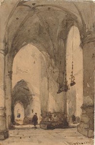 A Sint-Bavokerk belseje Haarlemben