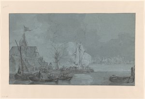 Utolsó lövés Dordrechtből a franciákhoz Papendrechtben, 1813-ban