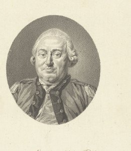 Cornelis Reasonableness mérnök portréja alkotó: Johannes Cornelis Mertens