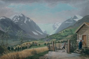Boeyum gleccser, Krondalen