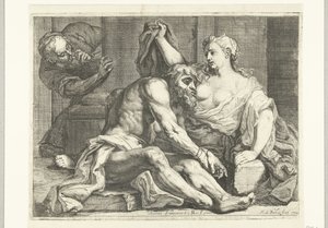 Cimon táplálta Pero alkotó: Johannes Frans de Backer