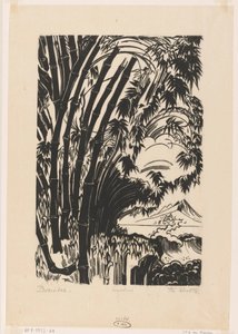 Bamboe (eredeti cím a tárgyon) alkotó: Johannes Frederik Engelbert ten Klooster (signed by artist)