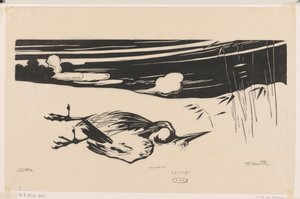 Tél (eredeti cím az objektumon) alkotó: Johannes Frederik Engelbert ten Klooster (signed by artist)